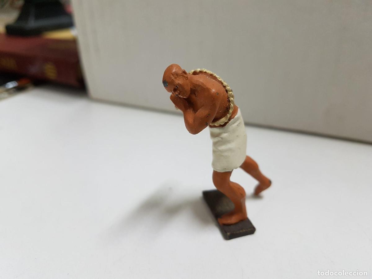 Collectionnisme de Revues et Journaux: Figuras egipcias, pintura saltada en la frente esclavo con cuerda