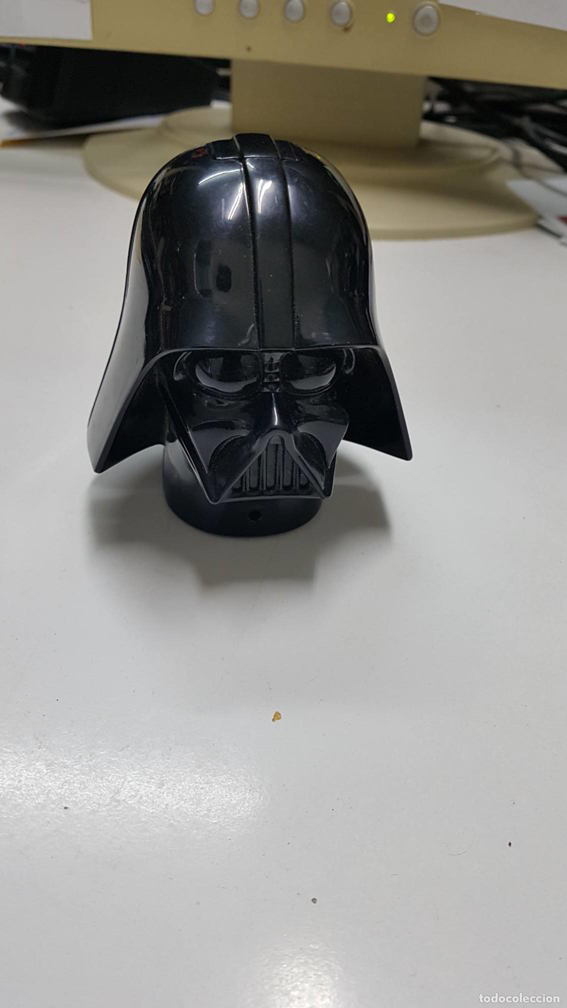 Collectionnisme de Revues et Journaux: Figura plastico: Cabeza de Darth Vader con sonido y en su interior laberinto con bolita de metal
