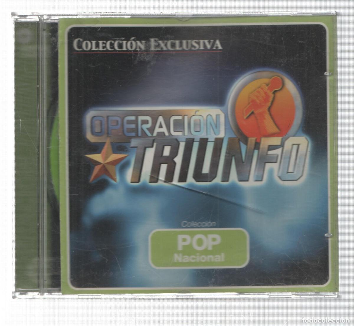 Collectionnisme de Revues et Journaux: CD: Operacion Triunfo. Coleccion Pop Nacional. Vale Music