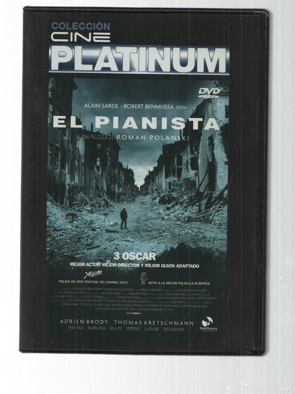 Collectionnisme de Revues et Journaux: DVD: El Pianista - Coleccion Cine Platinum. Polanski. DeAPlaneta