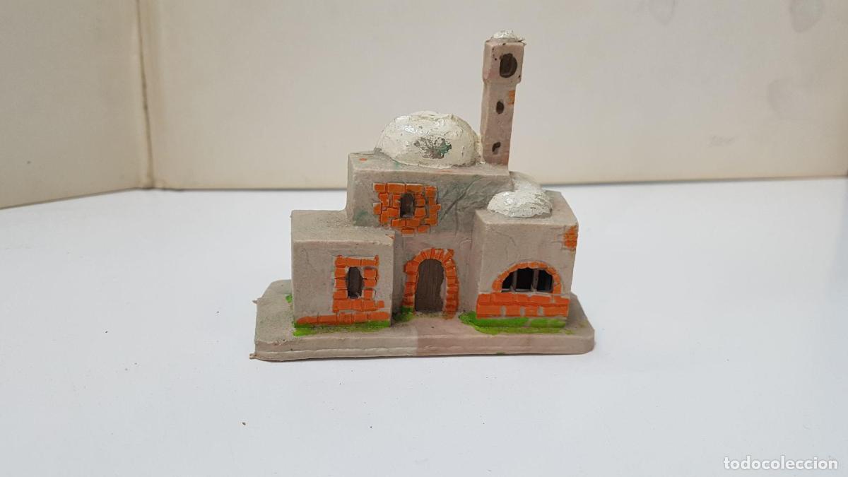 Collectionnisme de Revues et Journaux: figura: Caba&ntilde;a arabe para el belen de plastico. Medidas 7.5 cm alto x 8 de largo