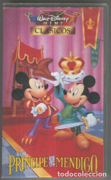 Collezionismo di Riviste e Giornali: VHS Cine-Animacion: EL PRINCIPE Y EL MENDIGO (Disney) - Walt Disney