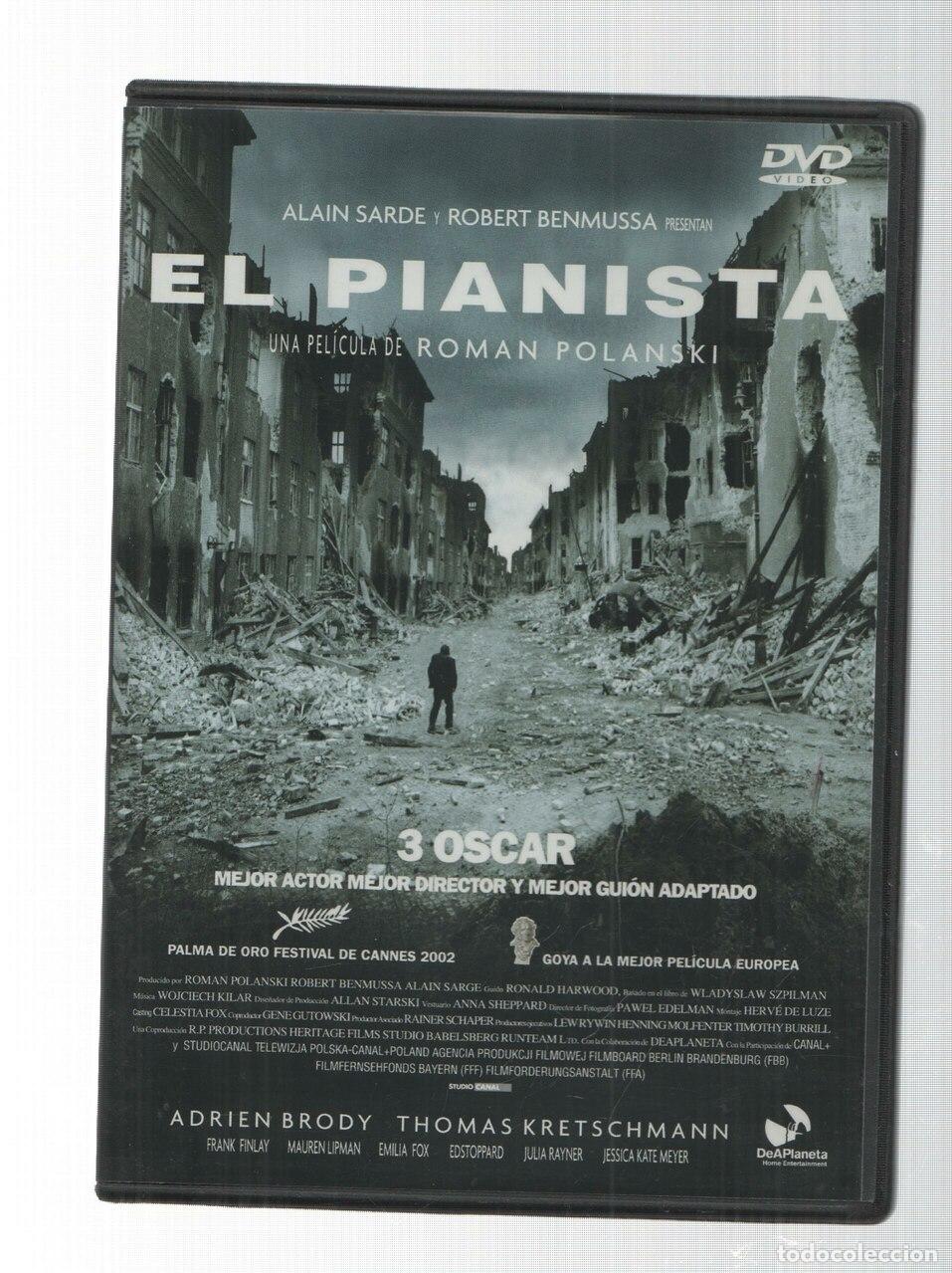 Collectionnisme de Revues et Journaux: DVD: El Pianista - una pelicula de Roman Polanski. DeAPlaneta