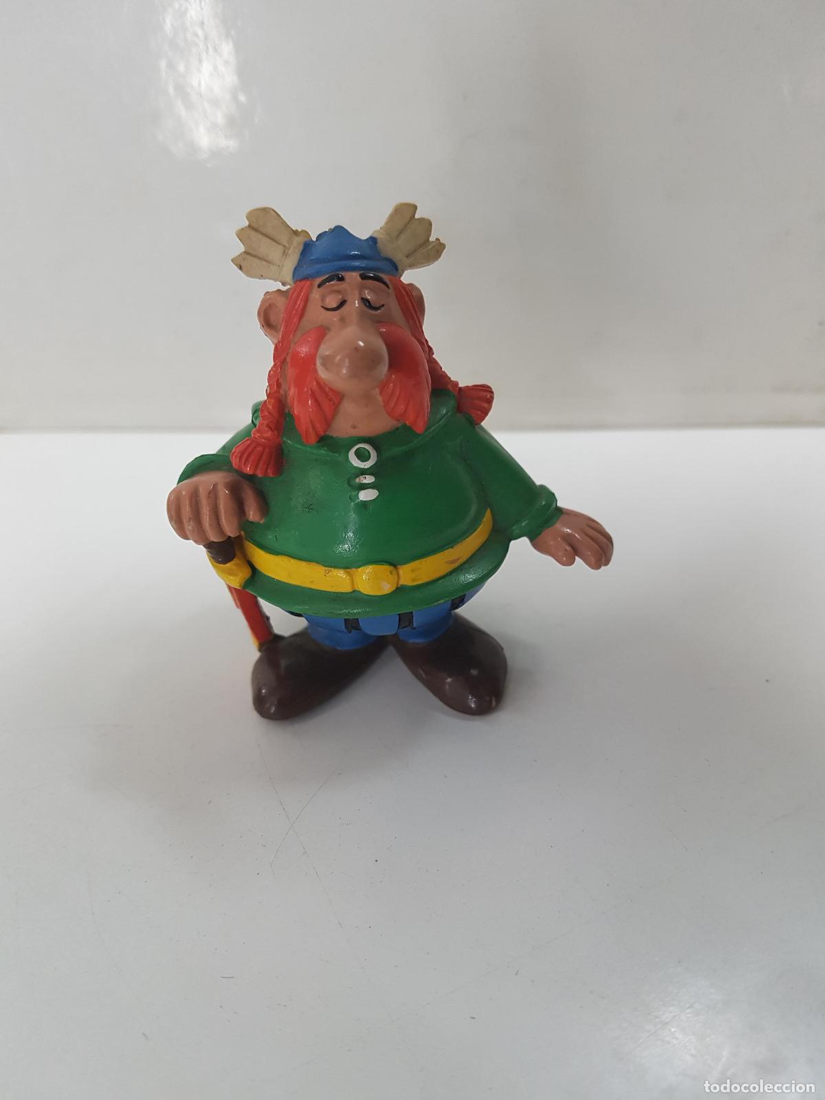 Colecionismo de Revistas e Jornais: Figura serie Asterix: Abraracurcix, jefe de la aldea