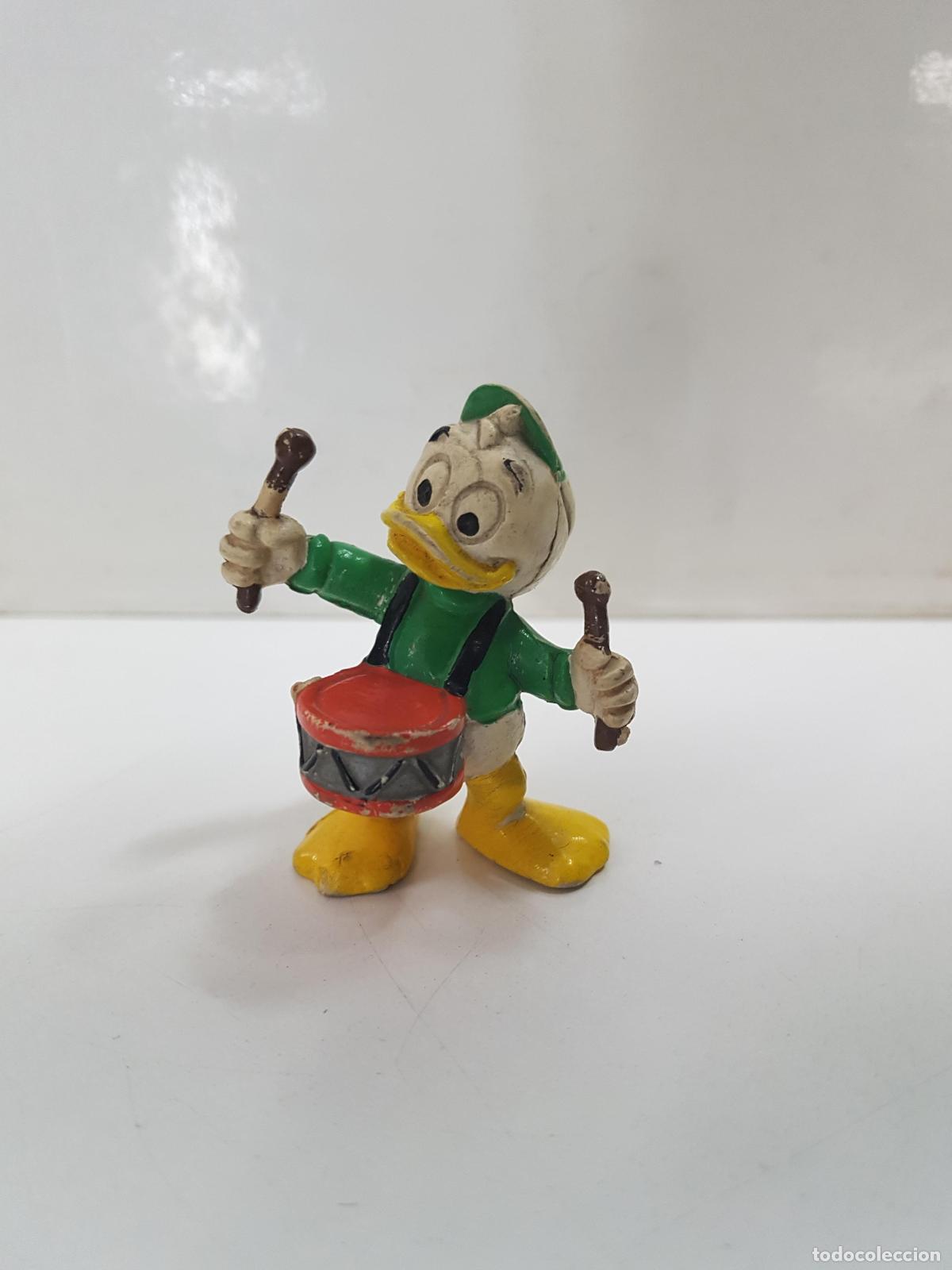Coleccionismo de Revistas y Peri&oacute;dicos: Figura de Jorgito con un tambor, uno de los sobrinos del pato Donald
