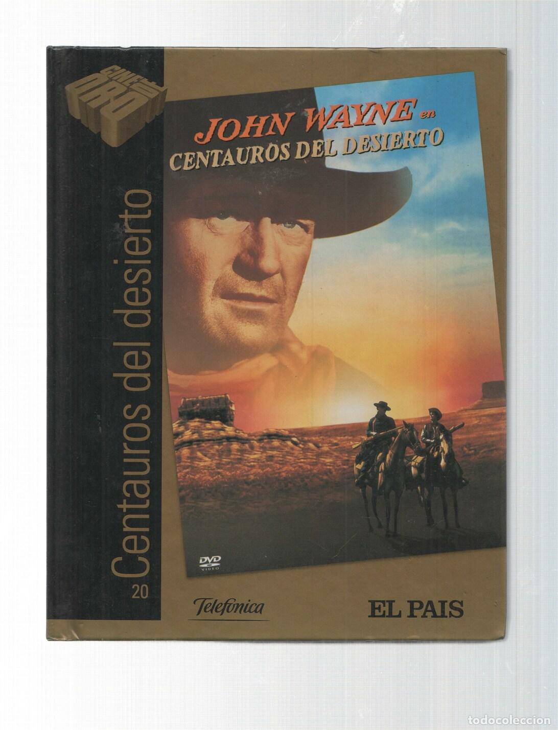 Collection Magazines and Newspapers: Libro-Pelicula DVD: Cine de Oro num 20 - Centauros del desierto, 1956. Dirigida por John Ford, con J