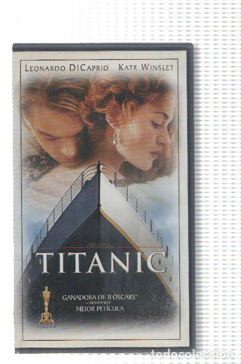 Coleccionismo de Revistas y Peri&oacute;dicos: VHS-Cine: TITANIC - Leonardo DiCaprio, Kate Winslet (Fox 1998) - James Cameron