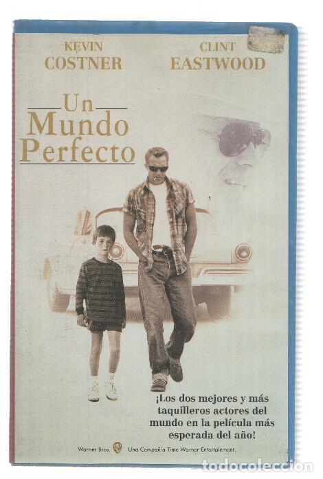 Collezionismo di Riviste e Giornali: VHS-Cine: UN MUNDO PERFECTO - Kevin Costner, Clint Eastwood (Warner 1994) - Clint Eastwood