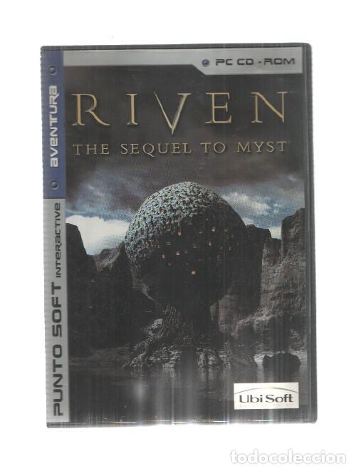 Collezionismo di Riviste e Giornali: Juego PC CD-Rom: Riven - The Sequel of Myst - Ubisoft, Punto Soft Interactive