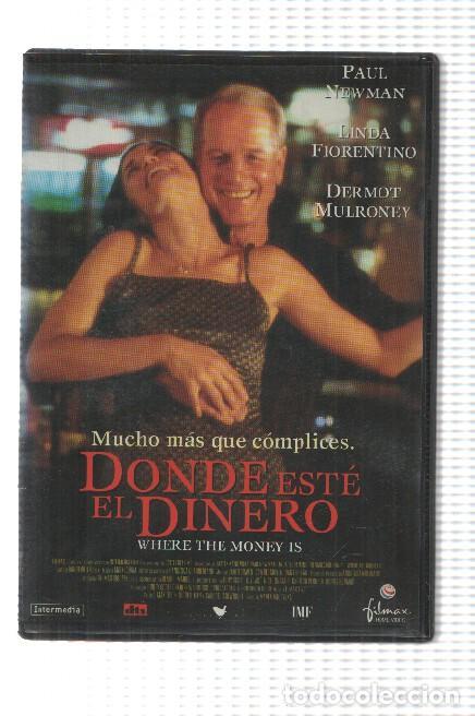 Collezionismo di Riviste e Giornali: DVD pelicula: Donde este el dinero. Dirigida por Marev Kanievska con Paul Newman, Linda Fiorentino