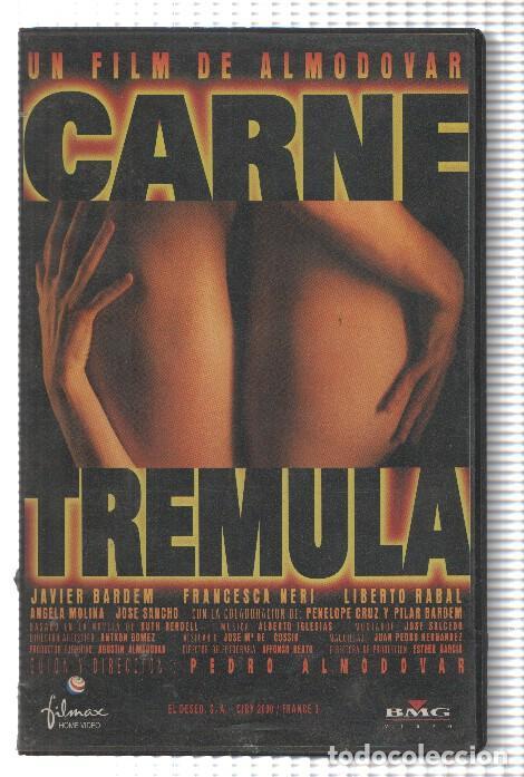 Collezionismo di Riviste e Giornali: VHS-Cine: CARNE TREMULA - Javier Bardem, Pedro Almodovar (BMG 1997) - Pedro Almodovar