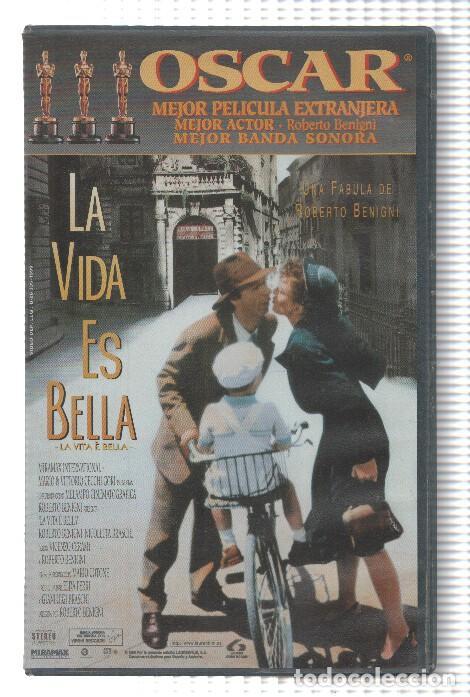 Colecionismo de Revistas e Jornais: VHS-Cine: LA VIDA ES BELLA - Roberto Benigni (Lauren 1999) - Roberto Benigni