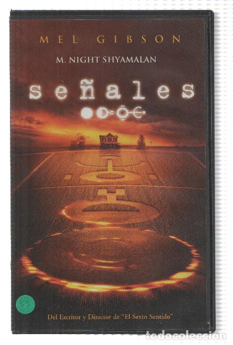 Colecionismo de Revistas e Jornais: VHS-Cine: SE&Ntilde;ALES - Mel Gibson (Touchstone 2002) - M. Night Shyamalan