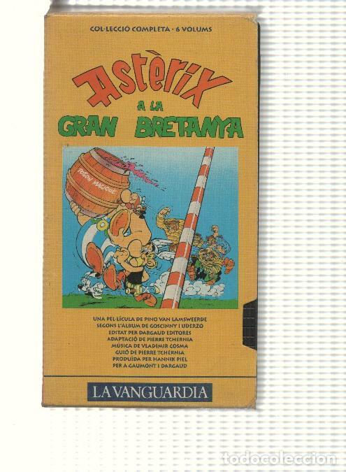 Colecionismo de Revistas e Jornais: VHS La Vanguardia: num 6, Asterix a la Gran Bretanya. IVS