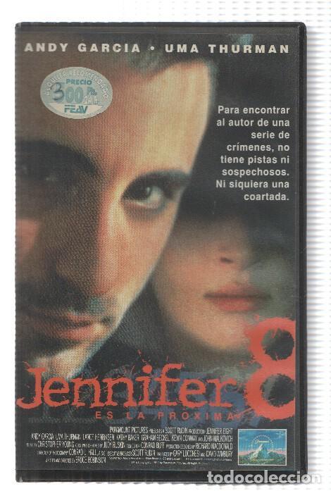 Colecionismo de Revistas e Jornais: VHS-Cine: JENNYFER 8 - Andy Garcia, Uma Thurman (Paramount 1993) - Bruce Robinson