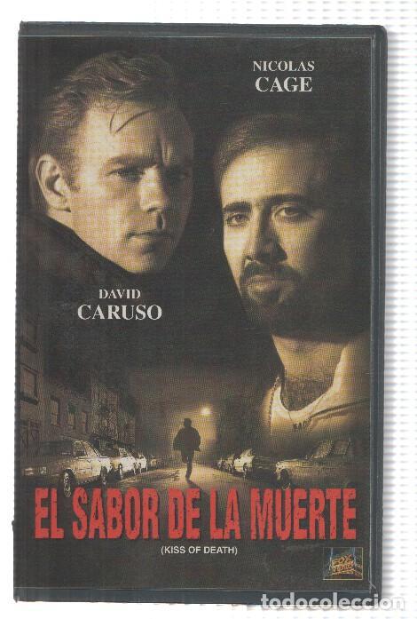 Colecionismo de Revistas e Jornais: VHS-Cine: EL SABOR DE LA MUERTE - Nicolas Cage, David Caruso (Fox 1995) - Barbet Schroeder