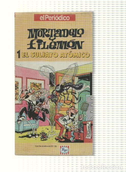 Colecionismo de Revistas e Jornais: VHS, El Periodico num 01: Mortadelo y Filemon - El Sulfato Atomico. Con la colaboracion de Frigo
