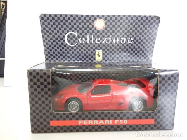 Coleccionismo de Revistas y Peri&oacute;dicos: Coche Escala/Scale Diecast Car: FERRARI F50, Rojo - Ferrari Collezione SHELL - Maisto