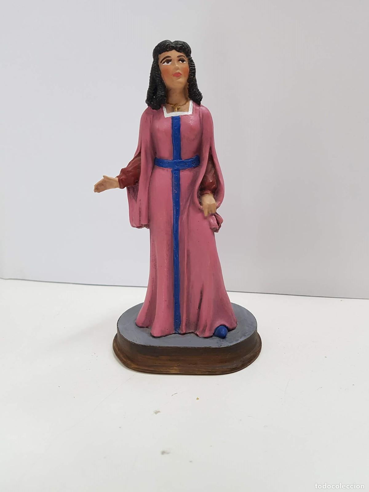 Collezionismo di Riviste e Giornali: Artesania: Figura Resina Ana Maria serie El Guerrero del Antifaz - Manuel Gago