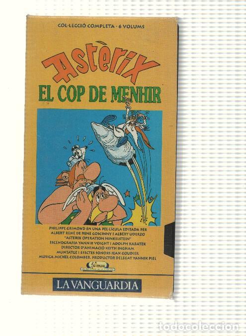 Colecionismo de Revistas e Jornais: VHS La Vanguardia: num 6, Asterix. El cop de menhir. IVS