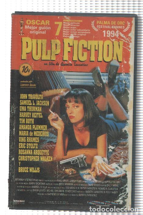 Coleccionismo de Revistas y Peri&oacute;dicos: VHS-Cine: PULP FICTION - John Travolta, Samuel L. Jackson (Lauren 1995) - Quentin Tarantino