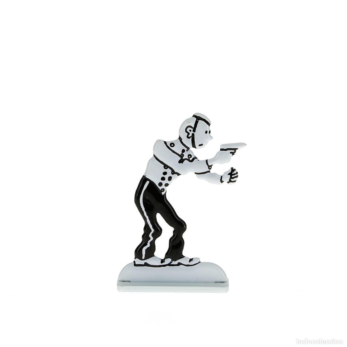Coleccionismo de revistas y peri&oacute;dicos: Tintin Botones: Silueta metalica 2014 (ref. #29236) - Varios
