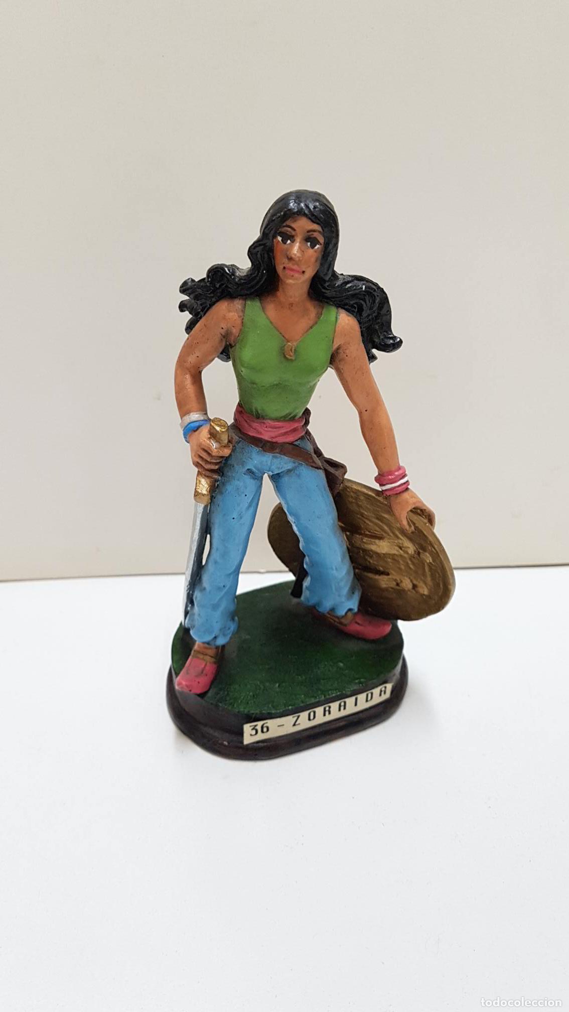 Colecionismo de Revistas e Jornais: Figura Resina Zoraida serie El Guerrero del Antifaz - Manuel Gago