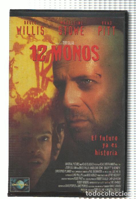 Coleccionismo de Revistas y Peri&oacute;dicos: Cine VHS: 12 MONOS - Bruce Willis - Terry Gilliam