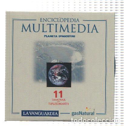 Colecionismo de Revistas e Jornais: CD-Rom: ENCICLOPEDIA MULTIMEDIA, Numero 11: Samovar - Tiplisonante (La Vanguardia) - La Vanguardia