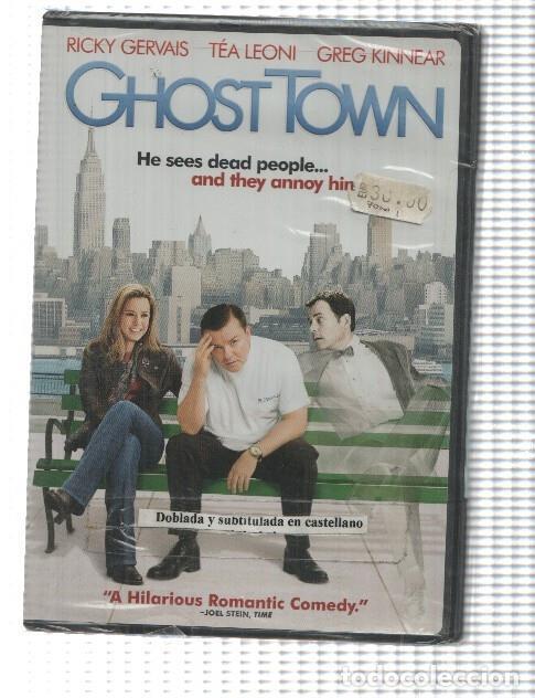 Colecionismo de Revistas e Jornais: Pelicula DVD: Ghost Town (2008) - Ricky Gervais, Tea Leoni, Greg Kinnear - NULL