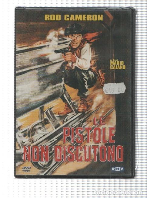 Colecionismo de Revistas e Jornais: Pelicula en DVD: Le pistole non discutono (1964), Rod Cameron. Film di Mario Caiano - NULL
