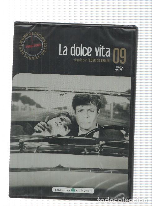 Colecionismo de Revistas e Jornais: DVD: La Dolce Vita (1960). Biblioteca el mundo. Edicion Extra XX A&ntilde;os de el Mundo num 9