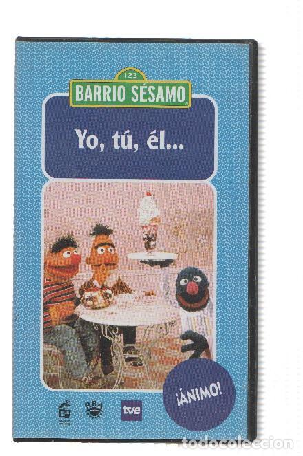 Colecionismo de Revistas e Jornais: Serie VHS: BARRIO SESAMO, Numero 19: YO, TU, EL - SESAME WORKSHOP /TVE