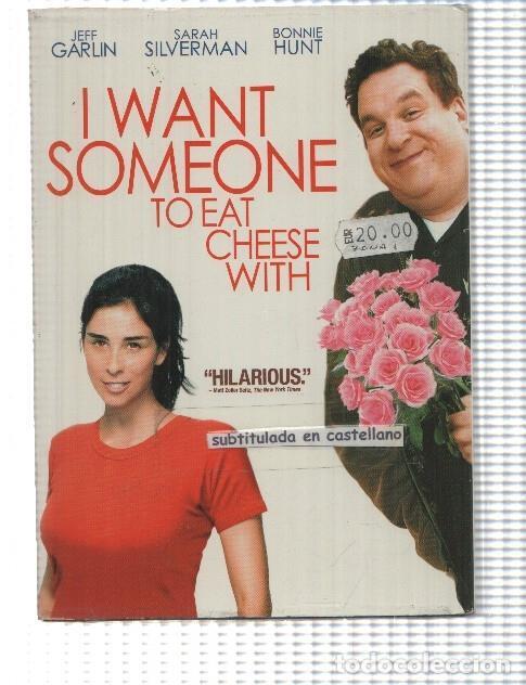 Colecionismo de Revistas e Jornais: Pelicula en DVD: I Want Someone to eat cheese with - Jeff Garlin, Sarah Silverman - NULL