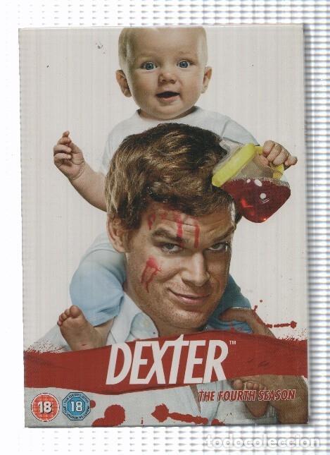 Colecionismo de Revistas e Jornais: Serie en DVD: Dexter the fourth season - Michael C. Hall, jennifer Carpenter - NULL