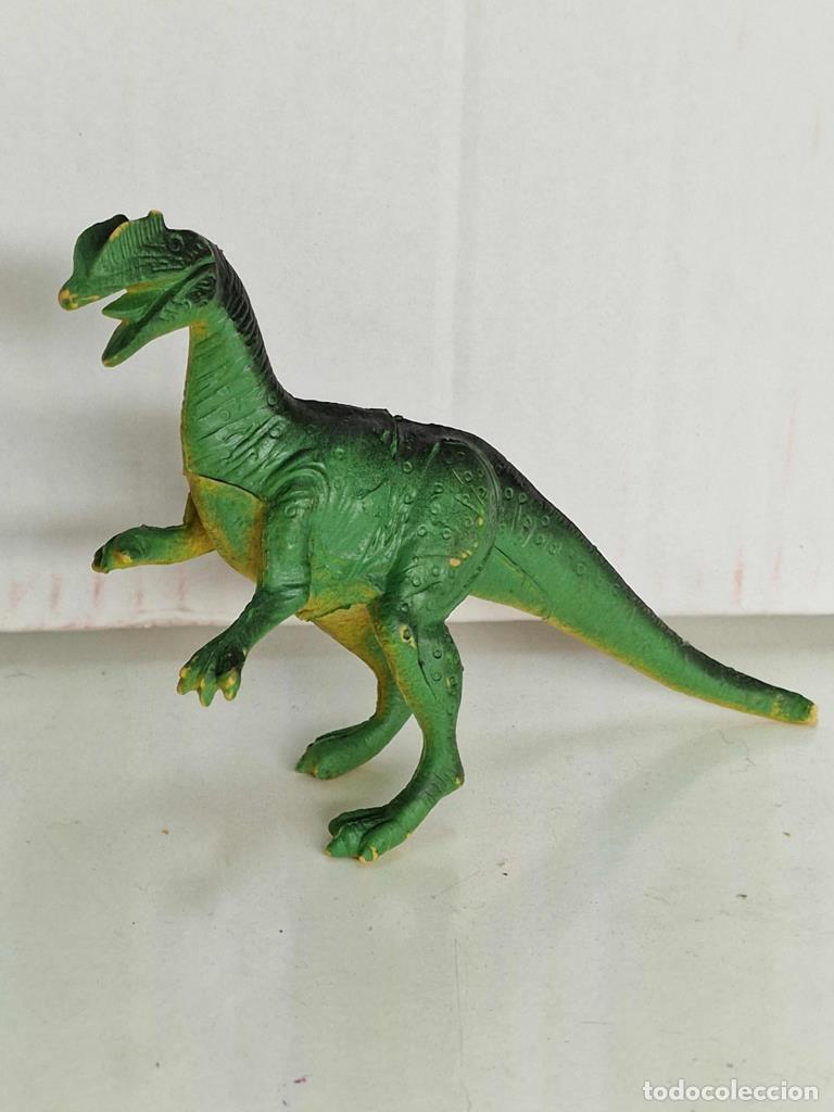 Coleccionismo de Revistas y Peri&oacute;dicos: Figura PVC: Dinosaurio Dilophosarus 11 cm de alto - NULL