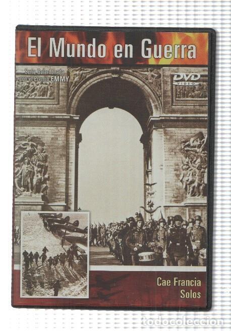 Collezionismo di Riviste e Giornali: DVD, documental: El Mundo en Guerra - Cae Francia, Solos. Narrado por Laurence Olivier - NULL