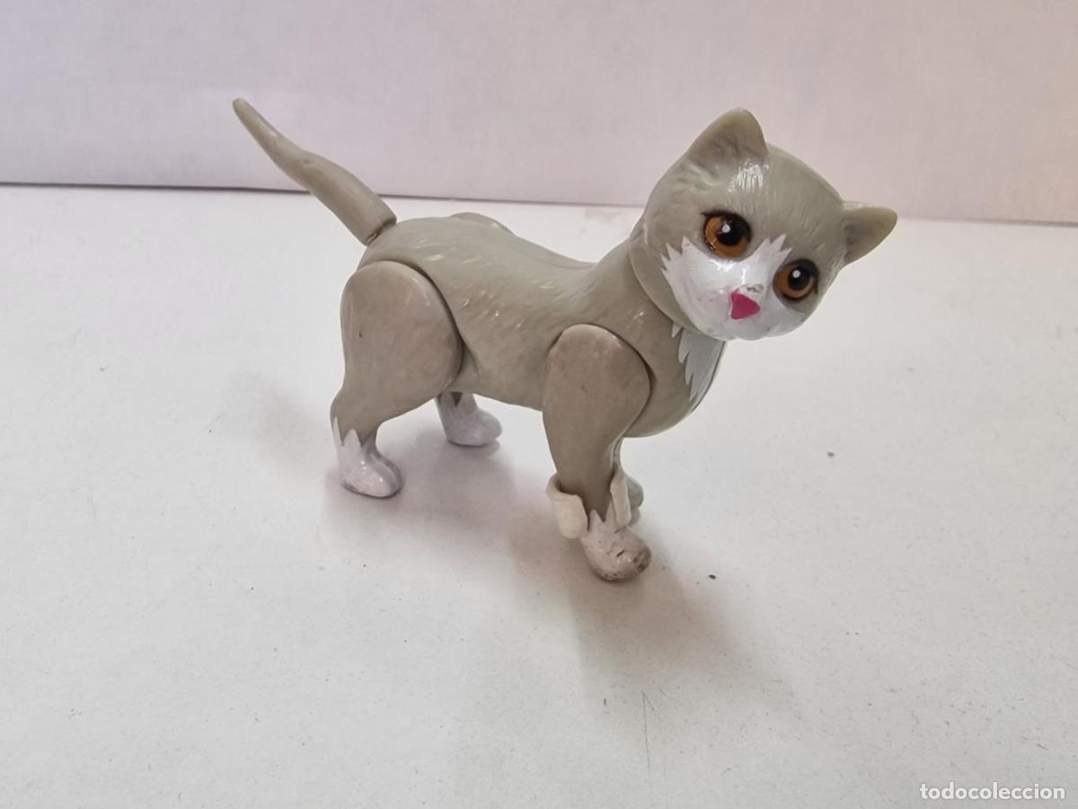 Colecionismo de Revistas e Jornais: Figura pl&aacute;stico: gato articulado - NULL