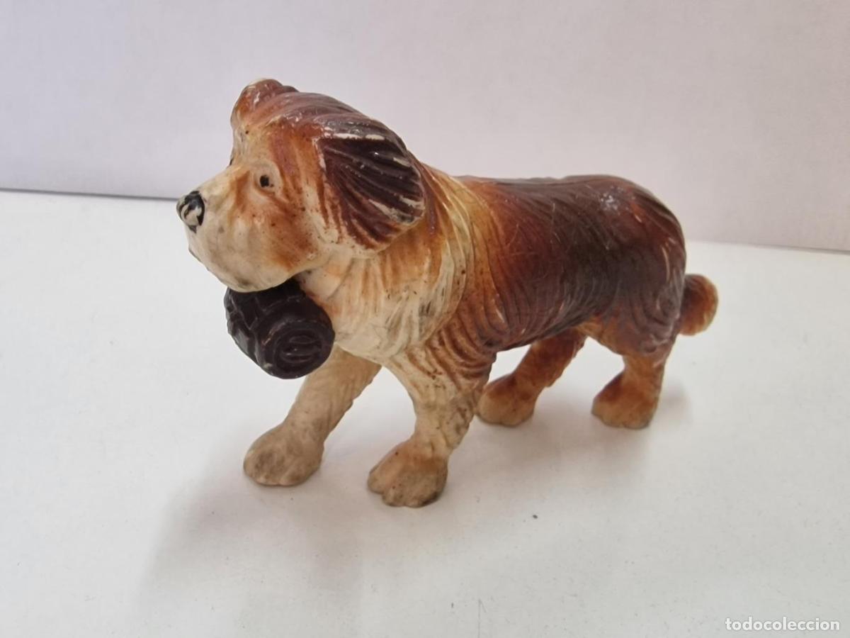 Colecionismo de Revistas e Jornais: Figura Pvc: Perro de raza San Bernardo - NULL