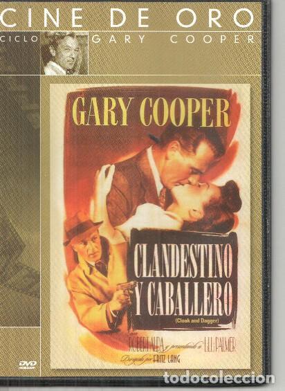 Colecionismo de Revistas e Jornais: DVD: Cine de Oro: Clandestino y caballero (Gary Cooper)