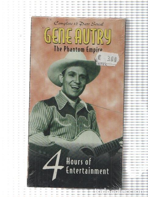 Colecionismo de Revistas e Jornais: Serie VHS: Gene Autry The Phantom Empire. Complete 12 part serial - NULL