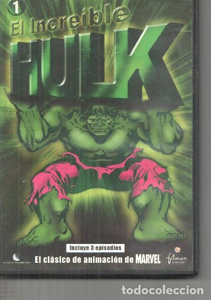 Collezionismo di Riviste e Giornali: DVD: El increible Hulk volumen 3: contiene 3 episodios de la serie dibujos