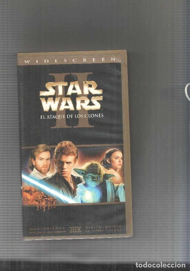 Collectionnisme de Revues et Journaux: Video VHS: Star Wars II: El ataque de los clones - George Lucas