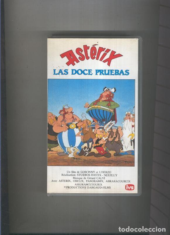 Collectionnisme de Revues et Journaux: Video VHS: Asterix y las doce pruebas - Varios