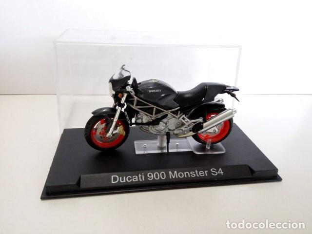 Collectionnisme de Revues et Journaux: Moto Escala/Scale Diecast Moto: DUCATI MONSTER 900 S4 - VARIOS