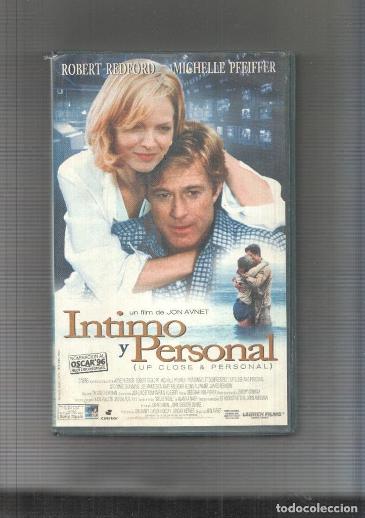 Colecionismo de Revistas e Jornais: VHS: Intimo y personal - Jon Avnet
