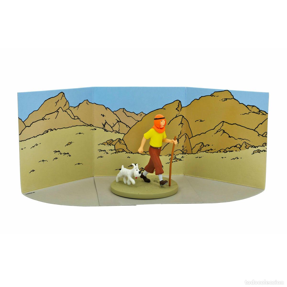 Coleccionismo de revistas y peri&oacute;dicos: Cofre Tintin en el desierto de 'Los cigarros del faraon' (ref. #43102) - Varios