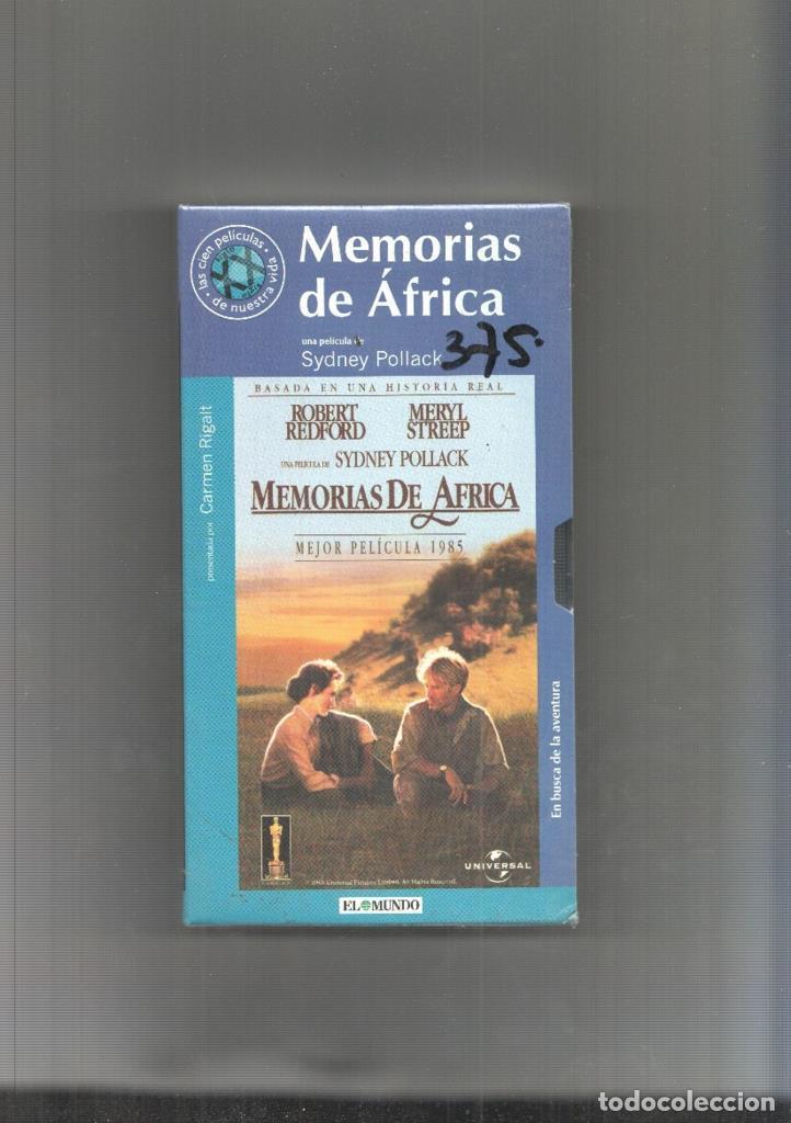 Collezionismo di Riviste e Giornali: Video VHS: Memorias de Africa (Robert Redford-Meryl Streep) - Robert redford