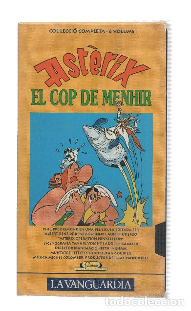 Collection Magazines and Newspapers: VHS-Cine: ASTERIX I EL COP DE MENHIR (Coleccion LA VANGUARDIA 1992) - Dargaud-Films