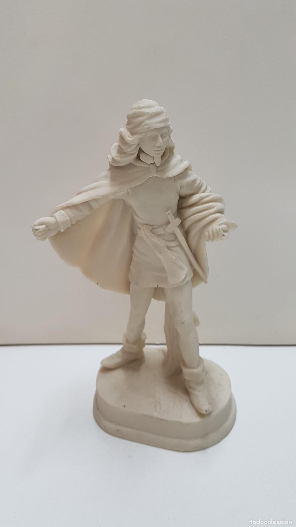 Collection Magazines and Newspapers: Figura Resina El Pirata Negro serie El Guerrero del Antifaz (figura a pintar por el comprador) - Man